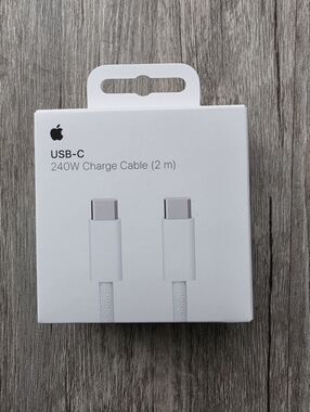 Apple USB-C Charge Cable 240 W 2M Length, Model: A2794 MYQT3AM/A